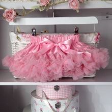 Lace Vintage Pink Baby Tutu